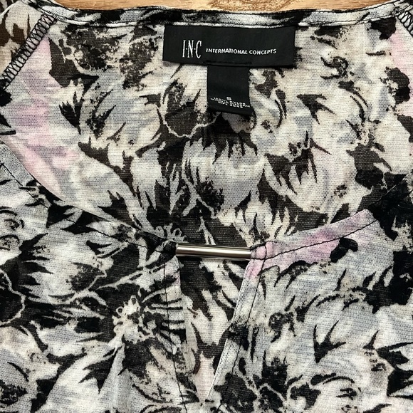 INC Floral Top - Picture 3 of 3
